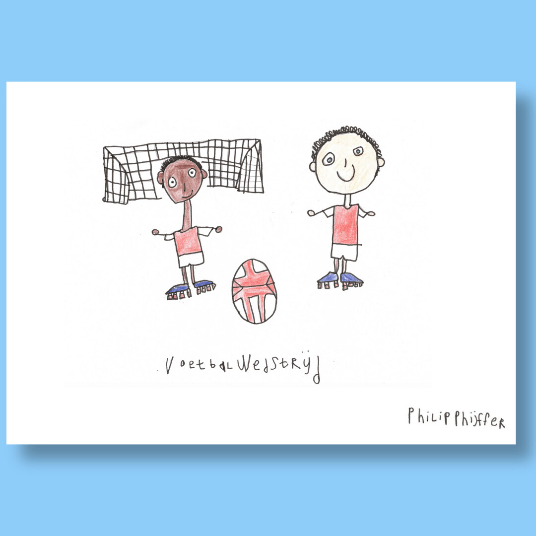 Voetbalwedstrijd