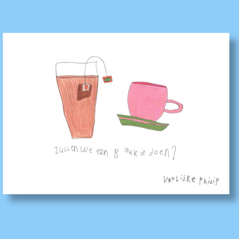 Kopje koffie - bakkie doen
