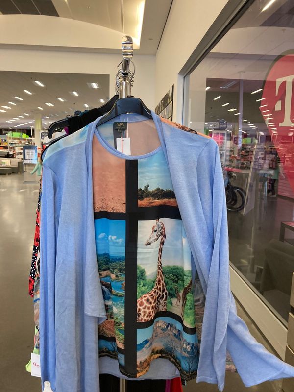 2 Tlg   Jacke  mit Top