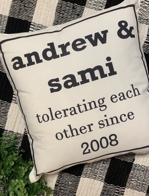 Personalized Pillow Tolerating Each Other