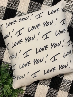 Personalized Pillow Handwritten
