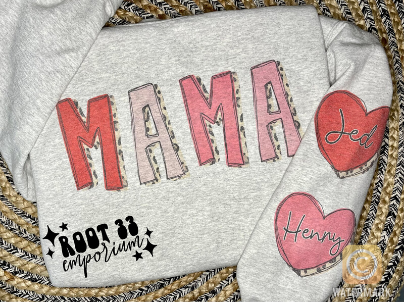 Personalized Cheetah Valentines PREORDER