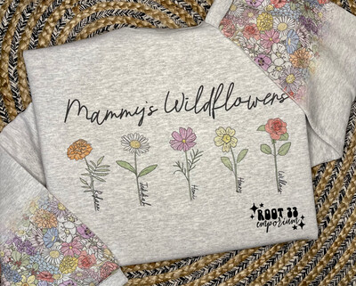 Mama Grandma Wildflowers PRE ORDER