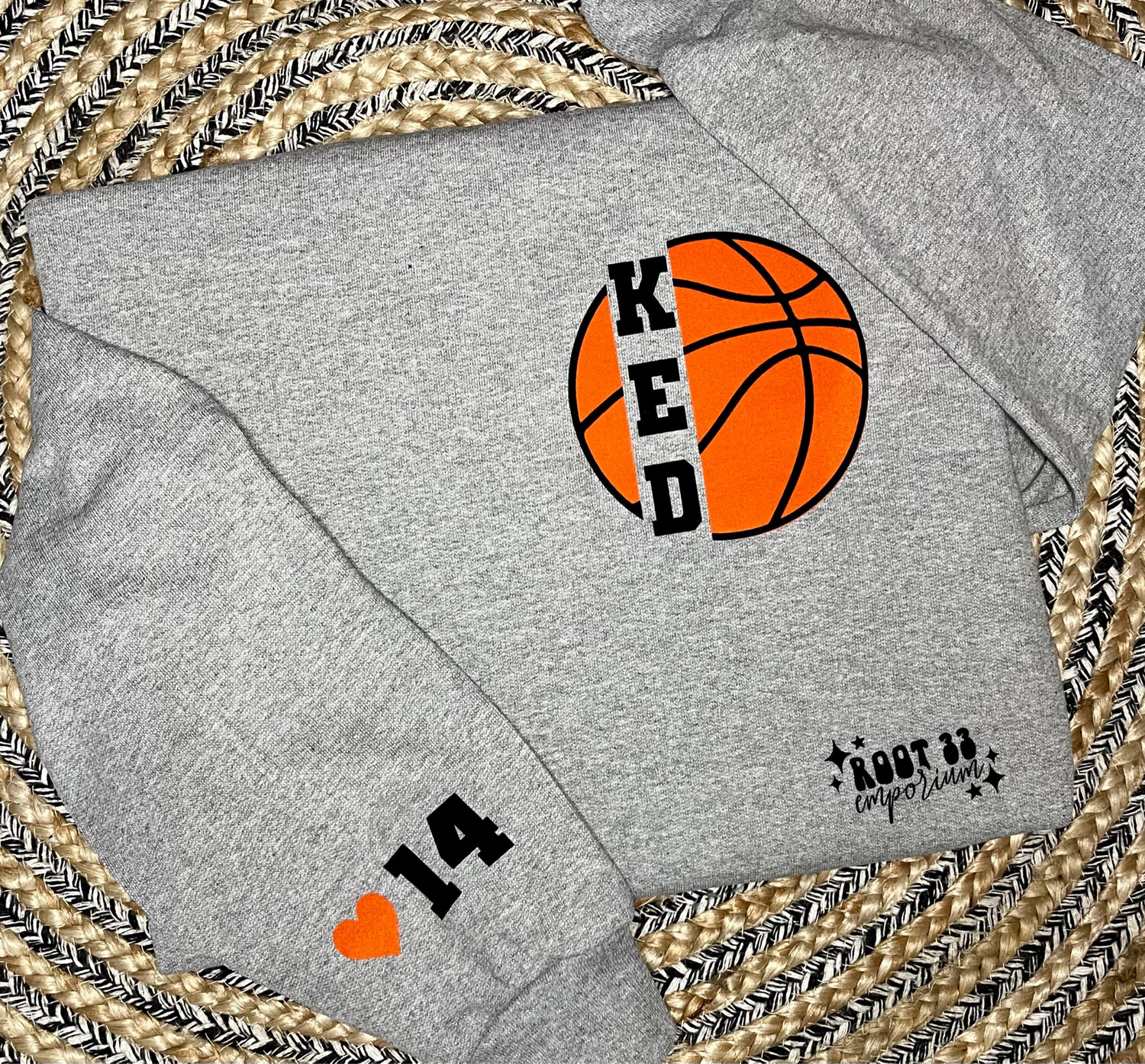 Personalized Flocked Basketball