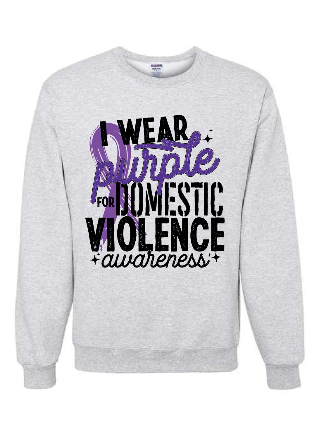 I Wear Purple for Domestic Violence Awareness