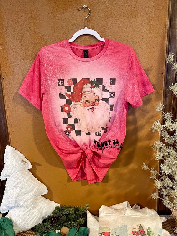 Checkered Santa