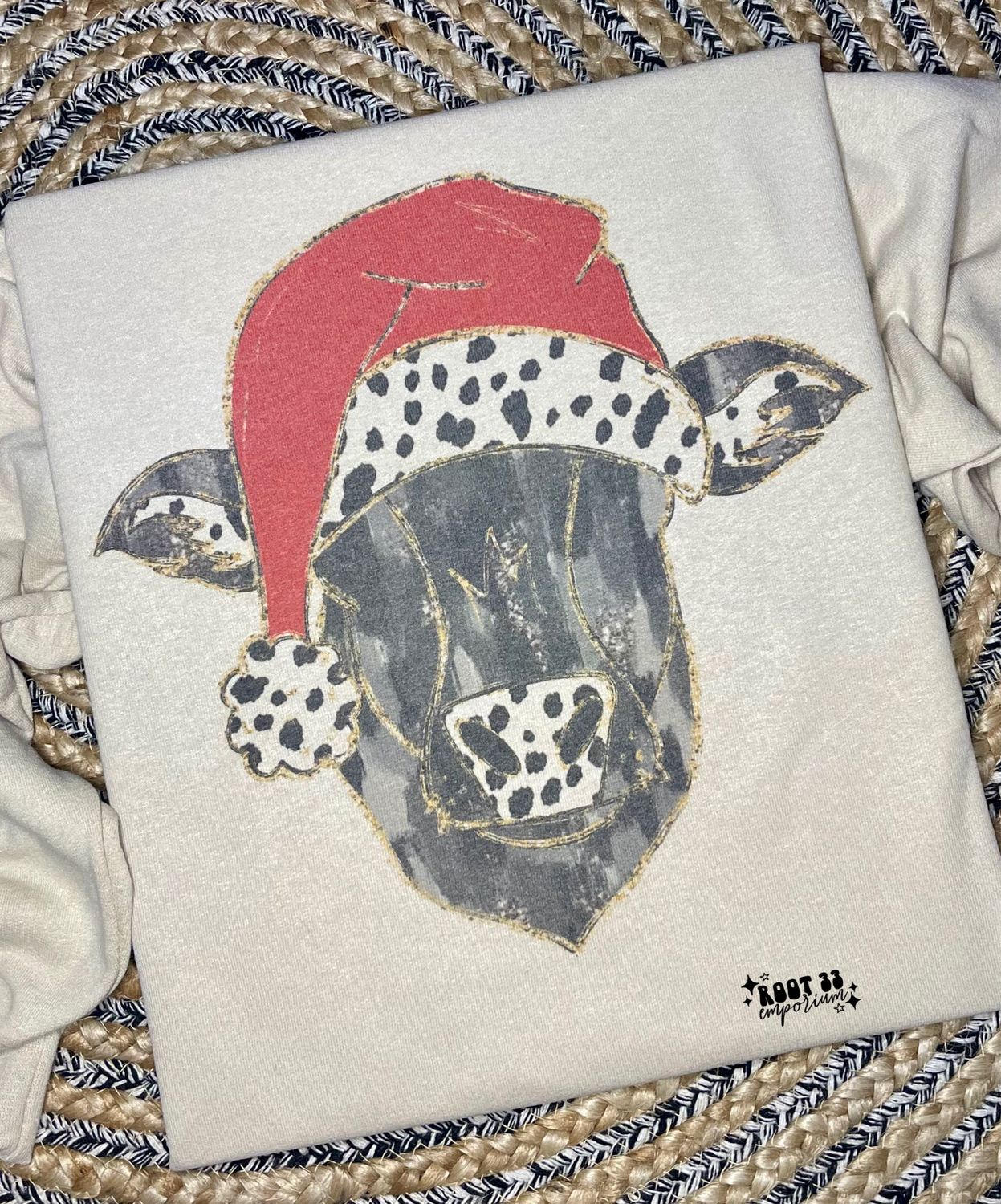Farm Animal Santa Hat