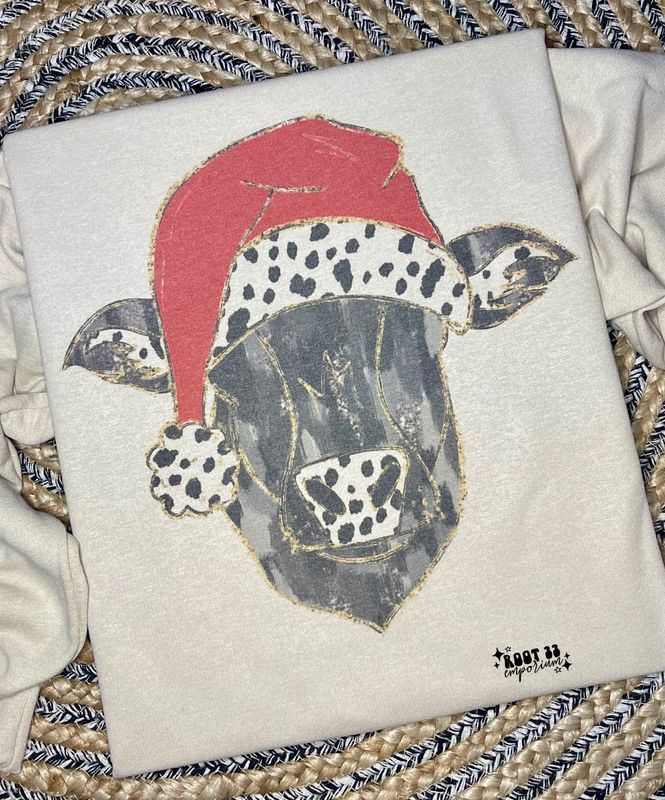 Farm Animal Santa Hat
