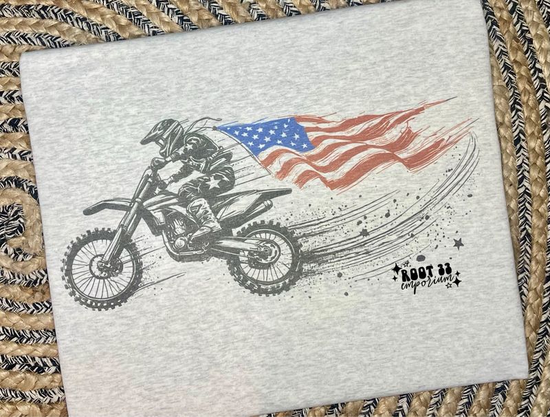 American Flag Motocross