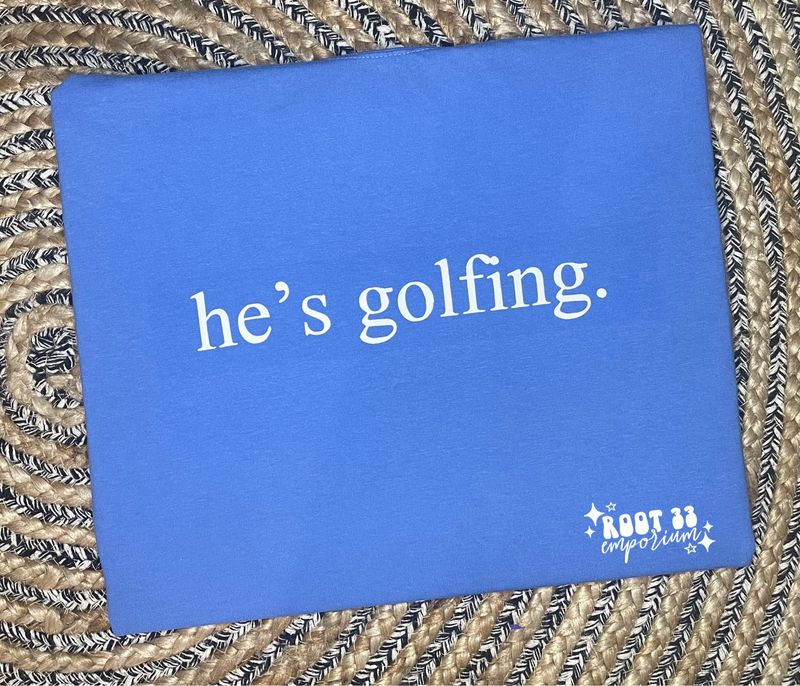 Golfing