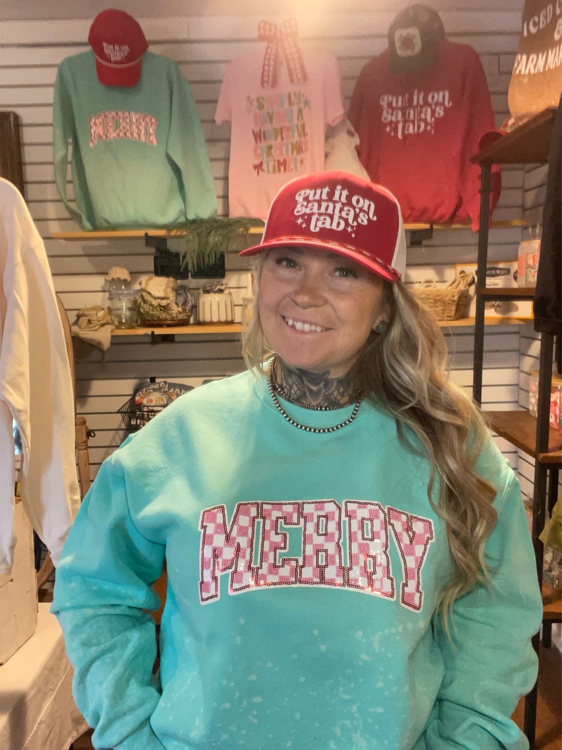 Merry Checkered Patch