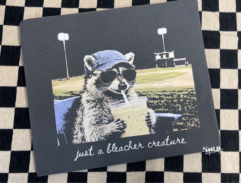 Bleacher Creature Raccoon Bleacher Creature Raccoon