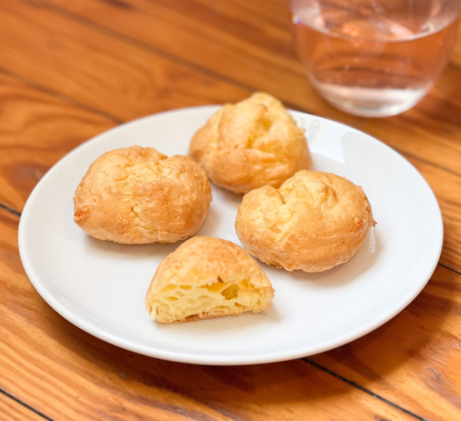 Comte Cheese Puffs (V) (NF) (1 dozen)