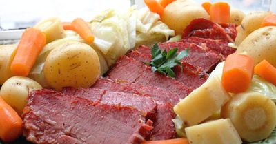 St. Patrick's Day Menu