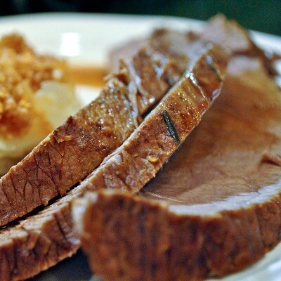 Braised Brisket with Tomato and Honey (gf, df)