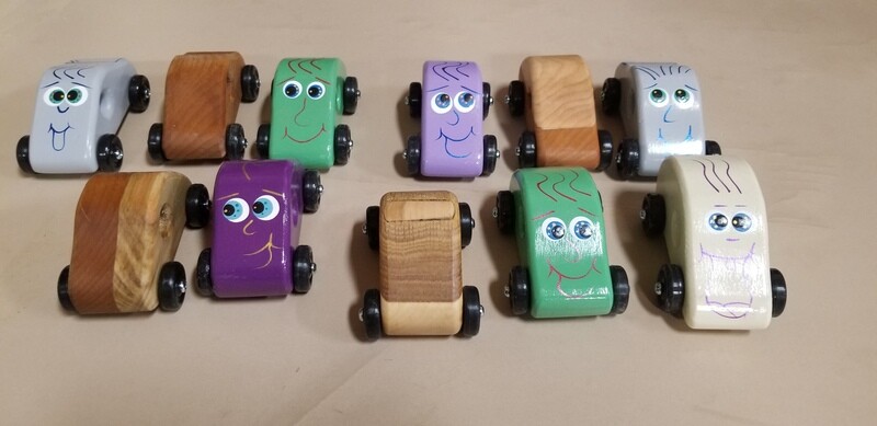 Box of 25 Finished Cars