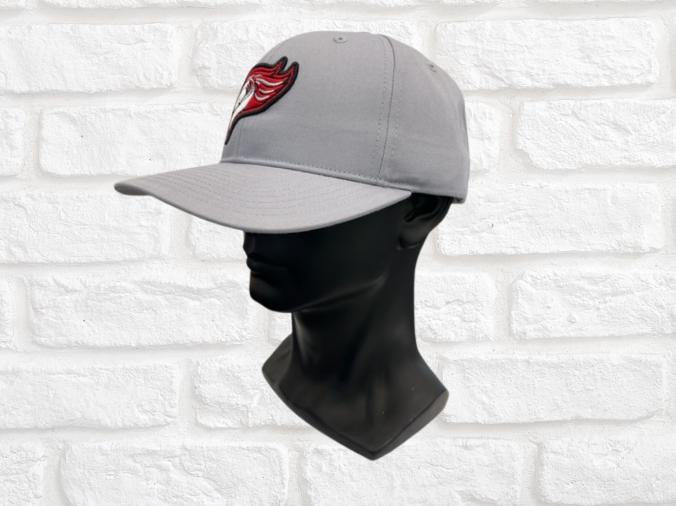 Grey Snapback- horsehead