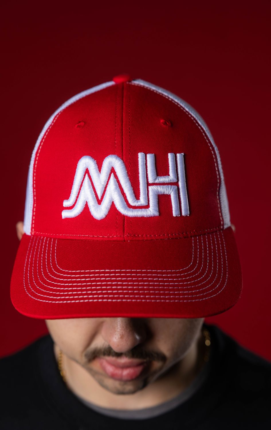 Red/White MH Snapback