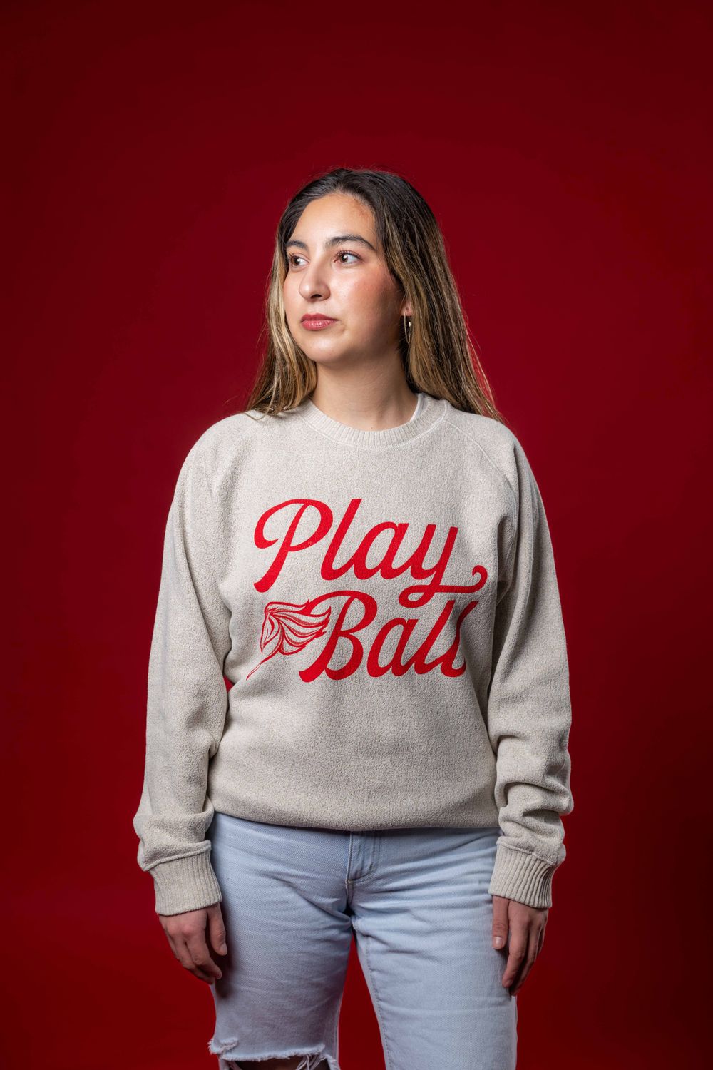Sweatshirt- Play Ball