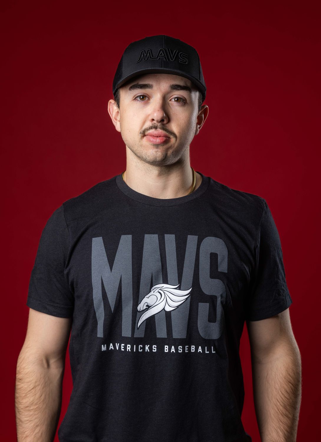 Black Heather Tee- MAVS