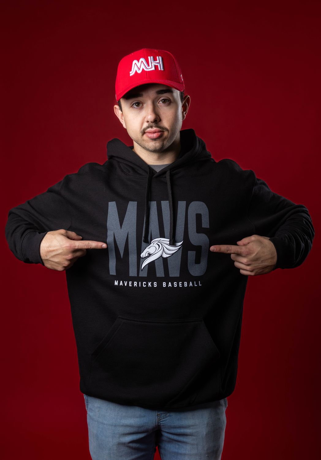 Hoodie- Black MAVS