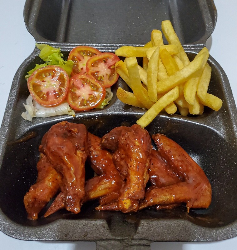 ALITAS DE POLLO BBQ PICANTE