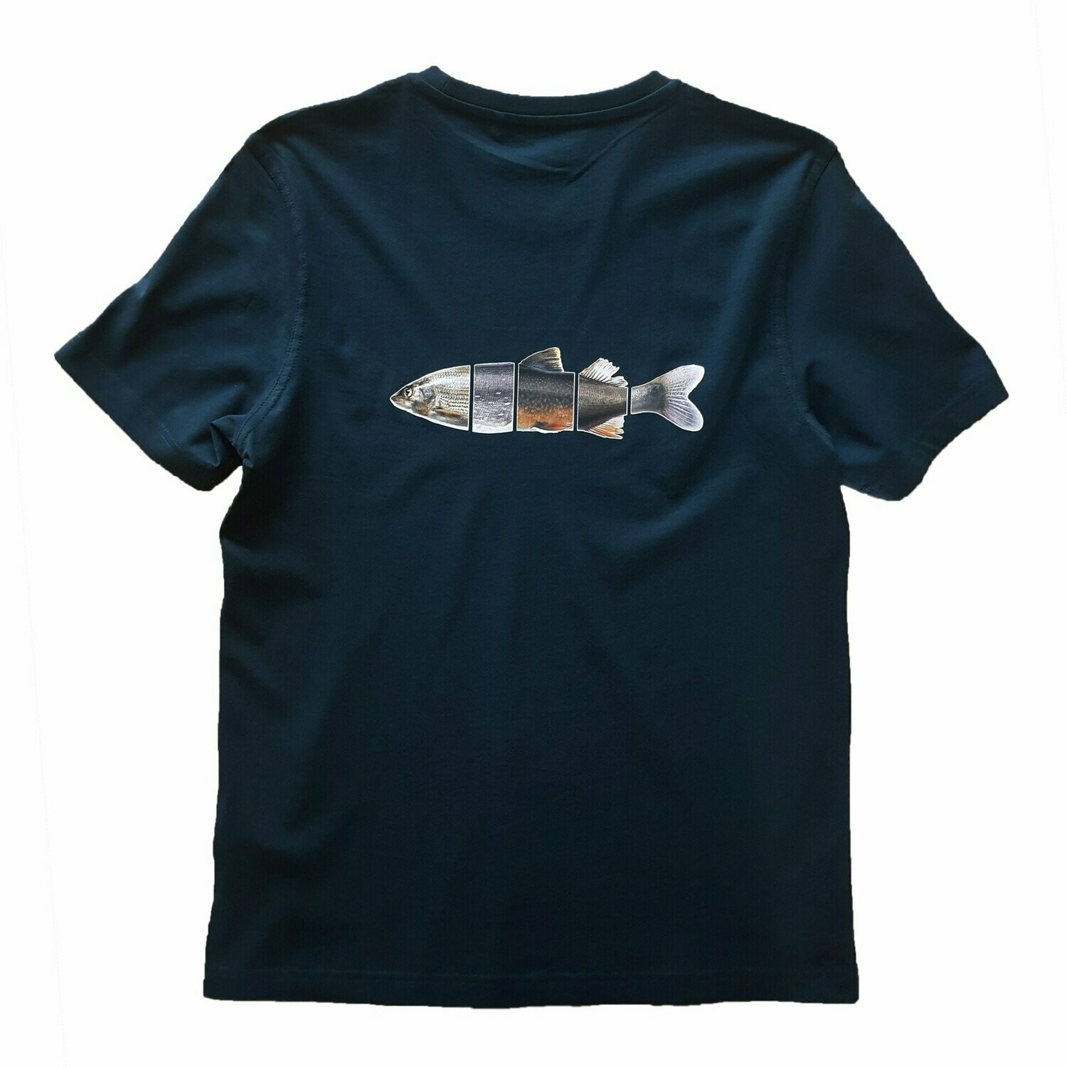 T-Shirt Herren, seeblau