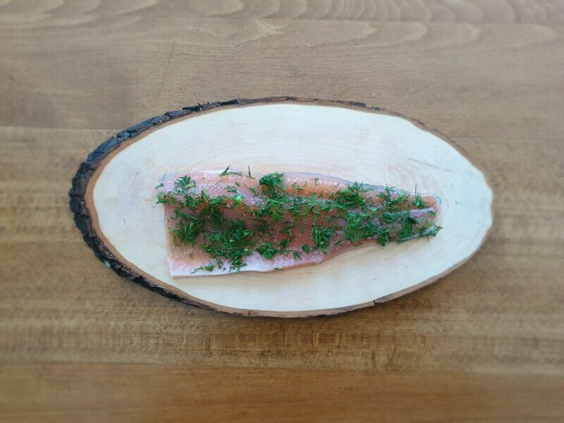 Lachsforellenfilet - gebeizt, ca. 200 g Lachsforellenfilet - gebeizt, ca. 200 g
