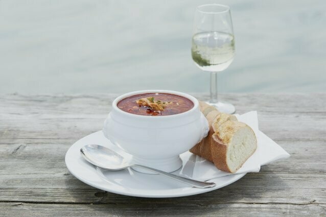 Fischsuppe pikant Fischsuppe pikant
