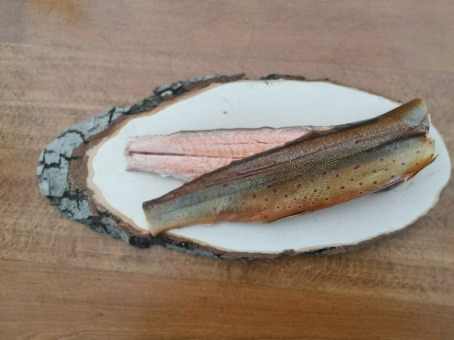 Saiblingsfilet - geräuchert, ca. 200 g Saiblingsfilet - geräuchert, ca. 200 g