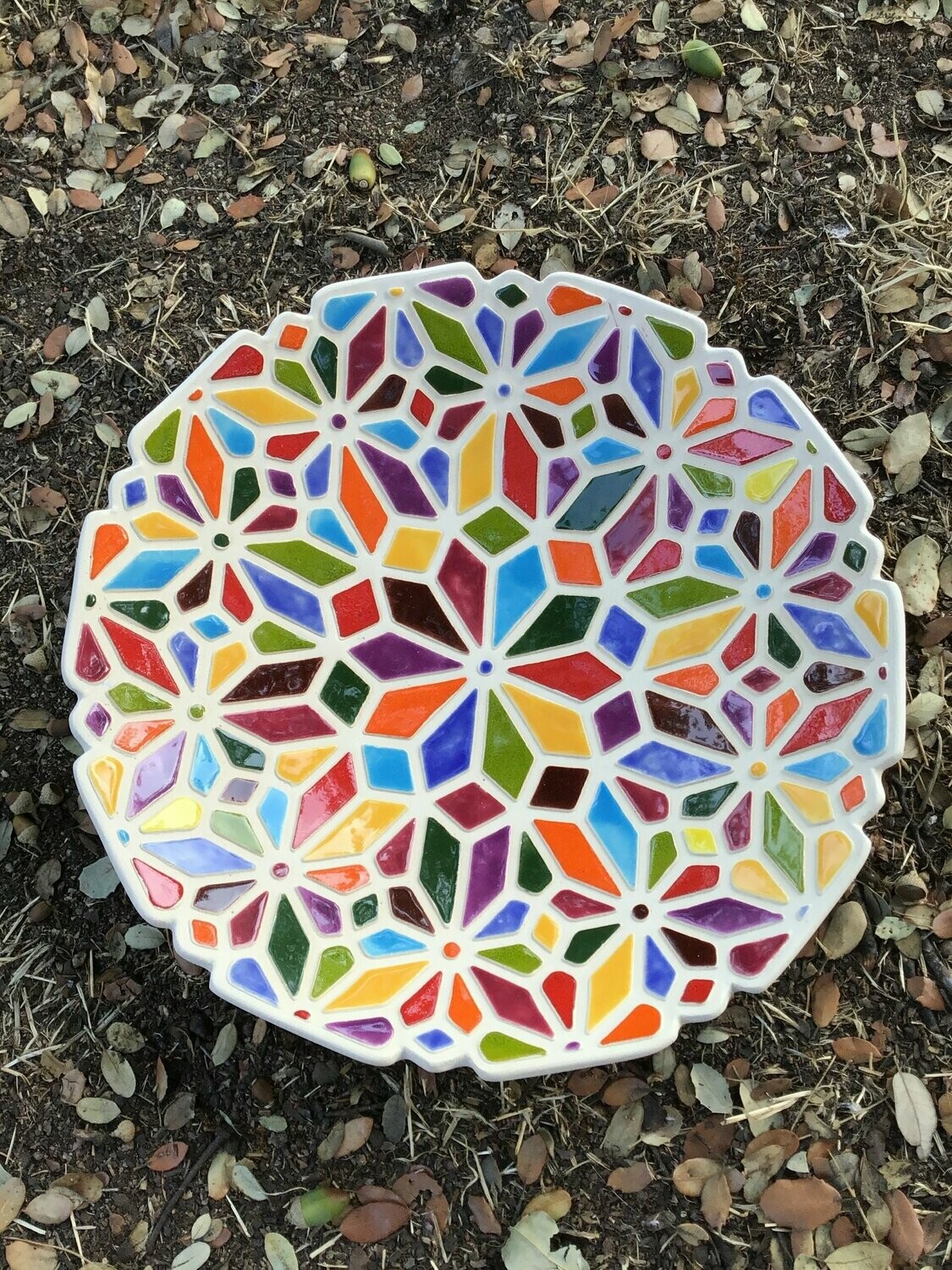 Centro Mosaico. 33 cm. X 7 cm.