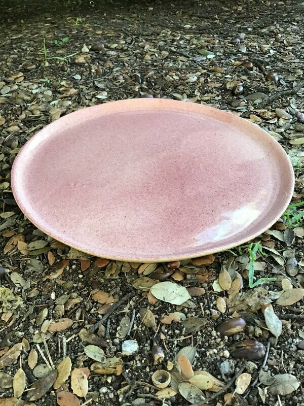 Plato llano Granate 29 cm x 1 cm.