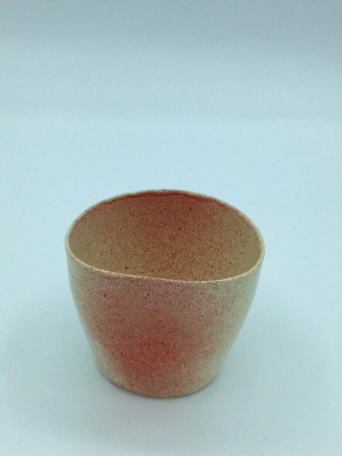 Vaso Rojo. 10 cm x 7 cm.