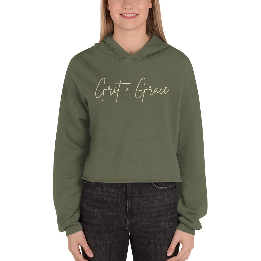 Grit + Grace Crop Hoodie