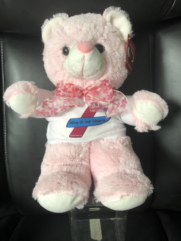 Pink Bear (Ribbon May Vary)