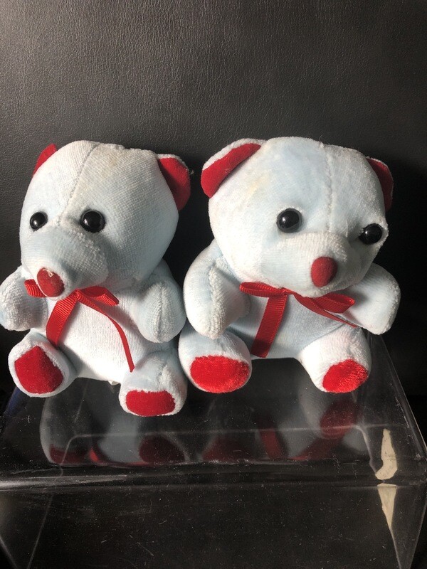 Twin Blue Mini Bears