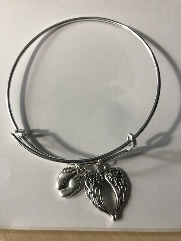 Angel Wings &amp; Baby Feet Jewelry