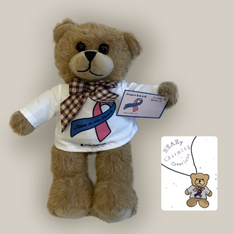 Project B.E.A.R. Plush Bear - WITH BRACELET