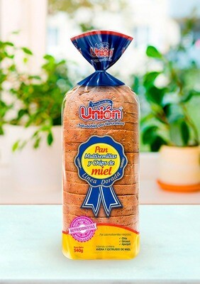 Pan Múltisemillas y chip de miel