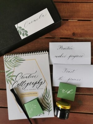 Creative Calligraphy Starter Kit (Dip Pen & Ink)