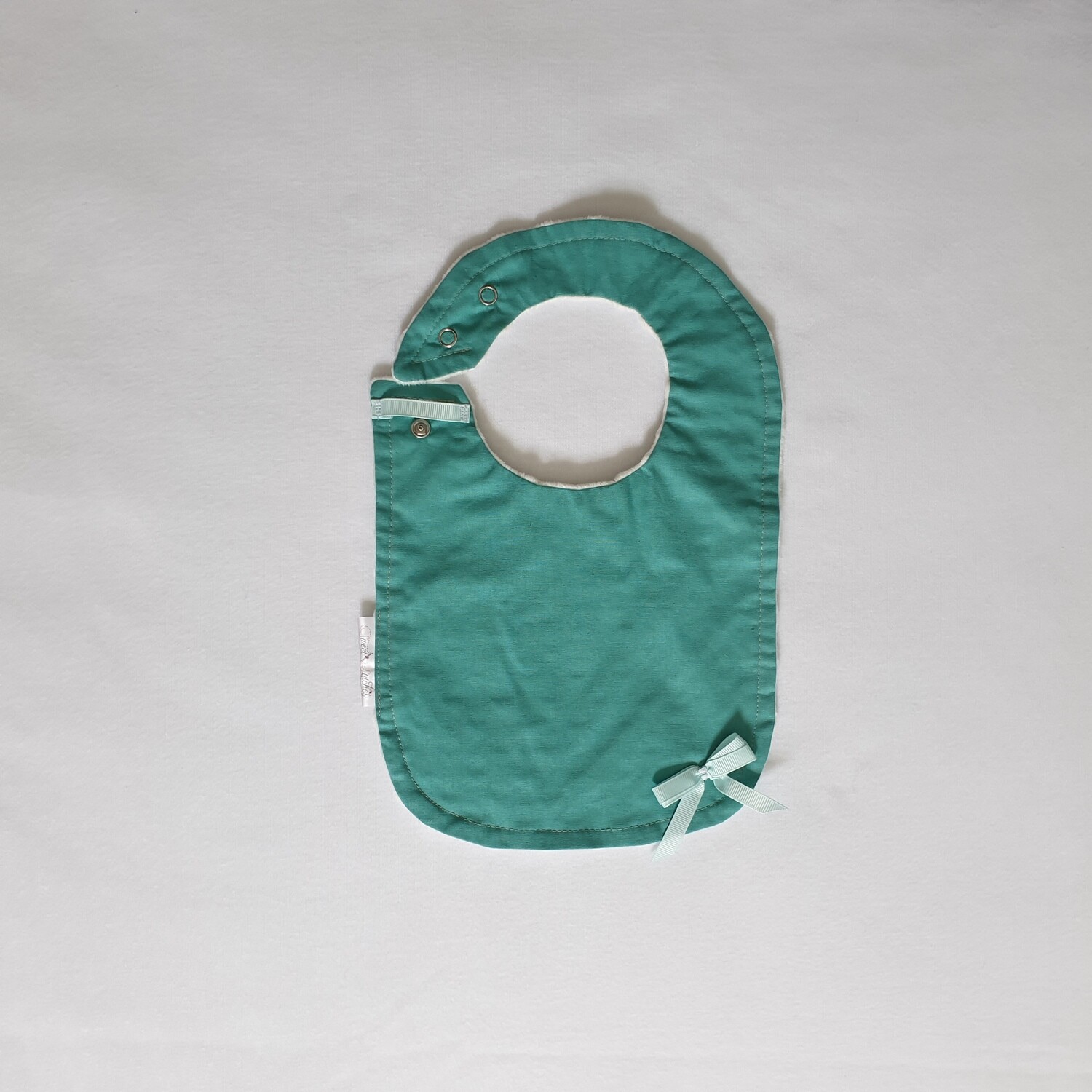 Feeding Bib "Aqua Minky"