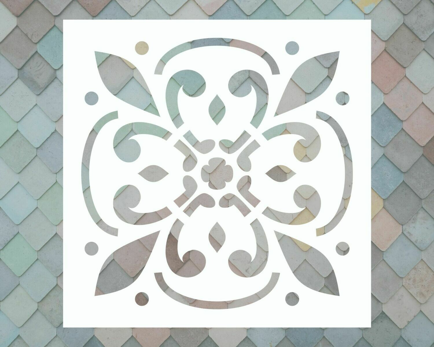 Iris (pack of two stencils)