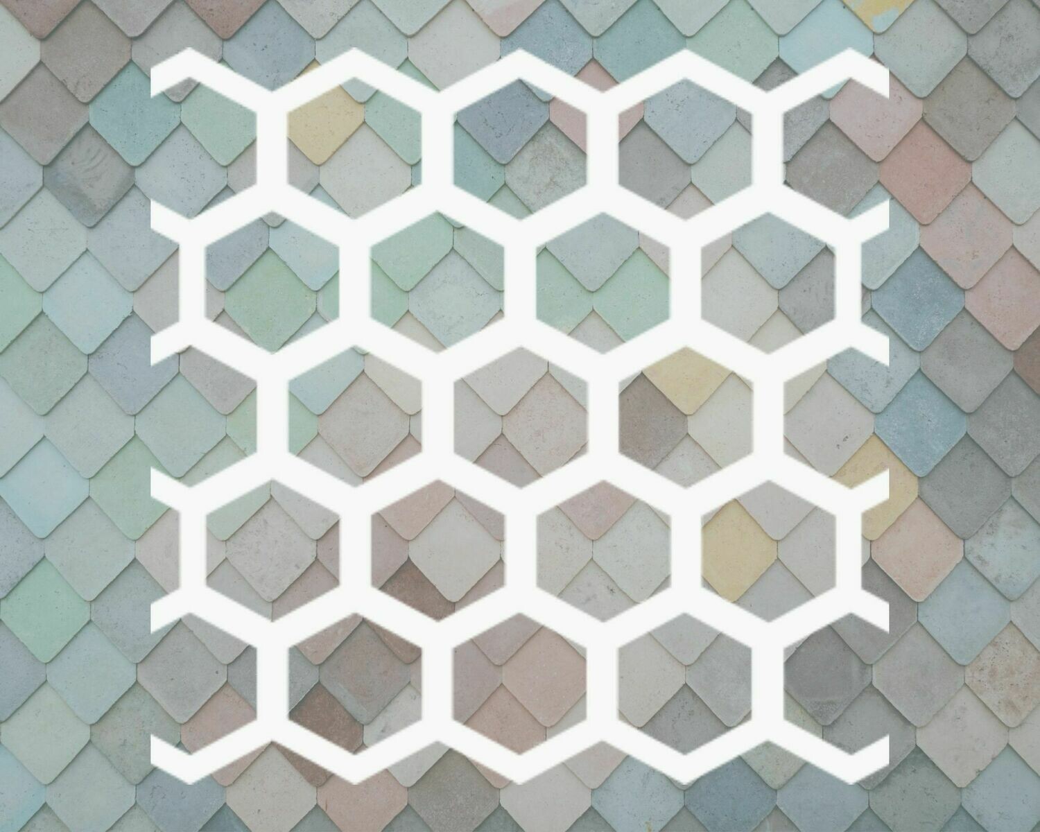 Honeycomb (pack of two stencils)