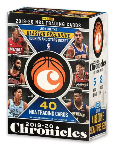 2019/2020 Panini Chronicles NBA Basketball Blaster Box
