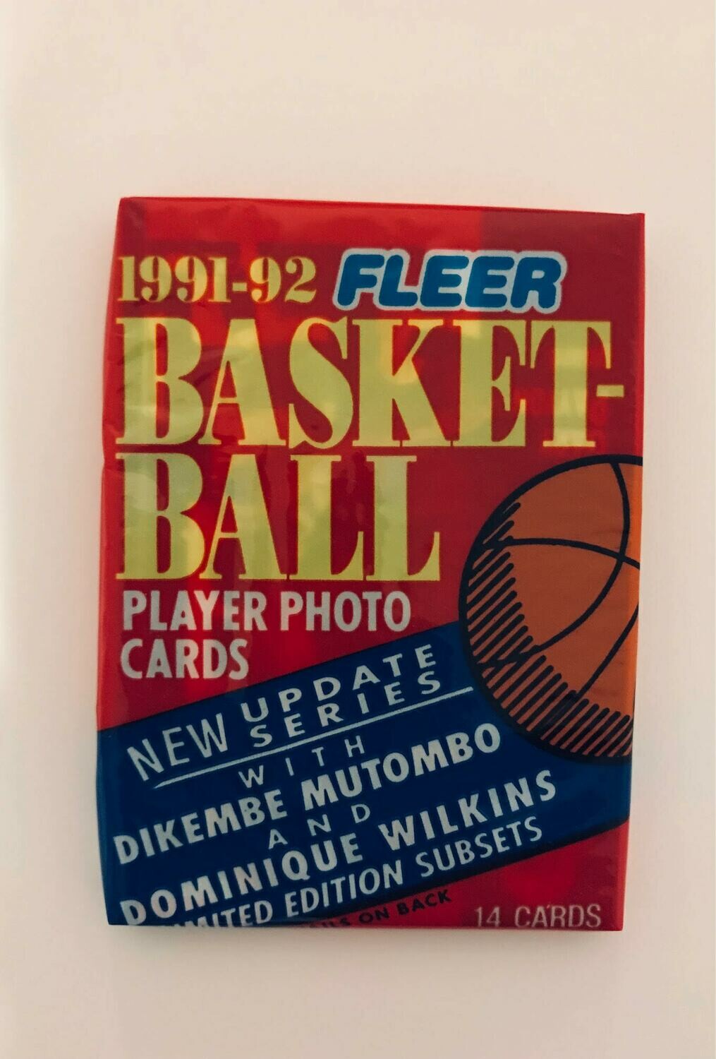 1991-92 Fleer Update Basketball Hobby Pack