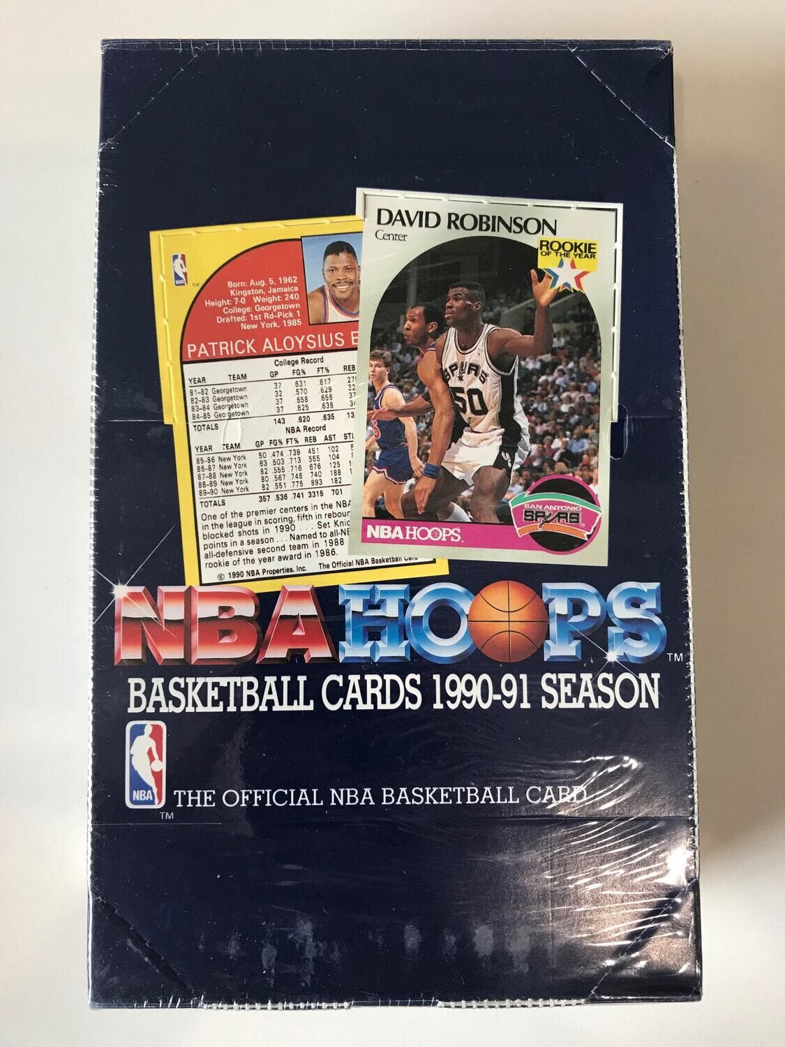 1990-91 Hoops Series 1 Basketball Box