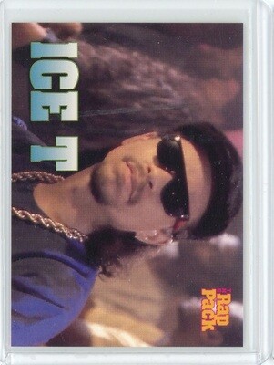 1991 The Rap Pack Ice T Card #51