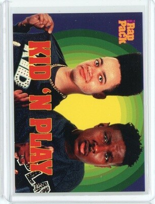 1991 The Rap Pack Kid N Play Card #60