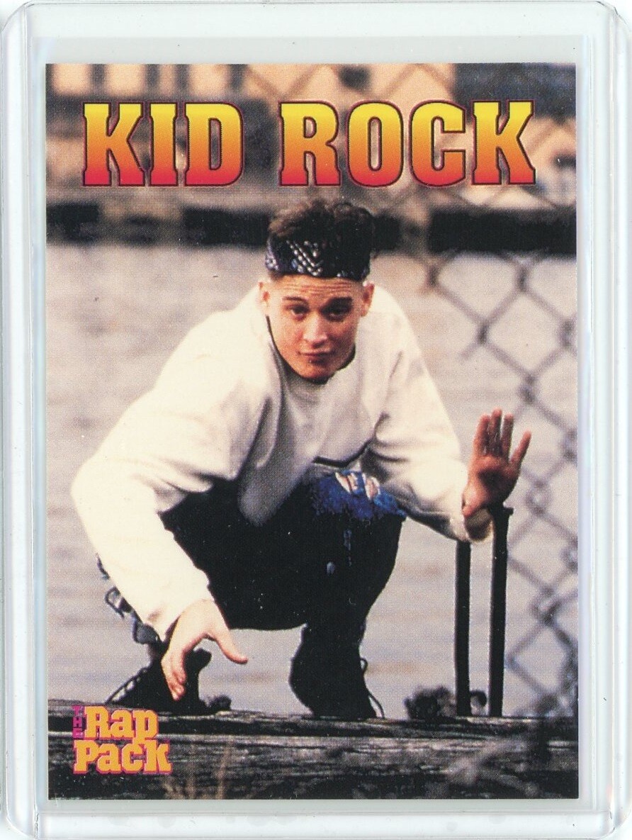 1991 The Rap Pack Kid Rock Card #62
