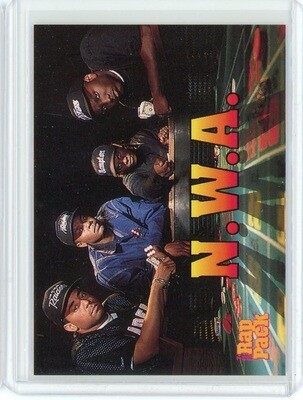 1991 The Rap Pack NWA Card #92